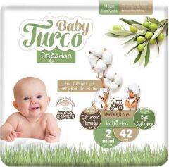 BABY TURCO BEBEK BEZİ DOĞADAN NO:2 42Lİ MİNİ