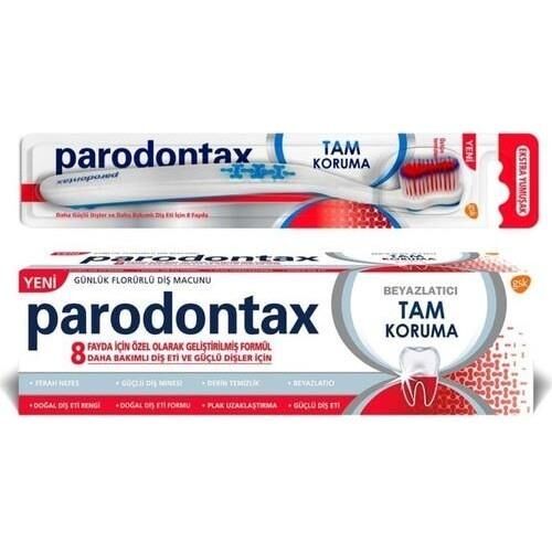 PARODONTAX 75ML BEYAZLATICI TAM KORUMA+SOFT FIRÇA