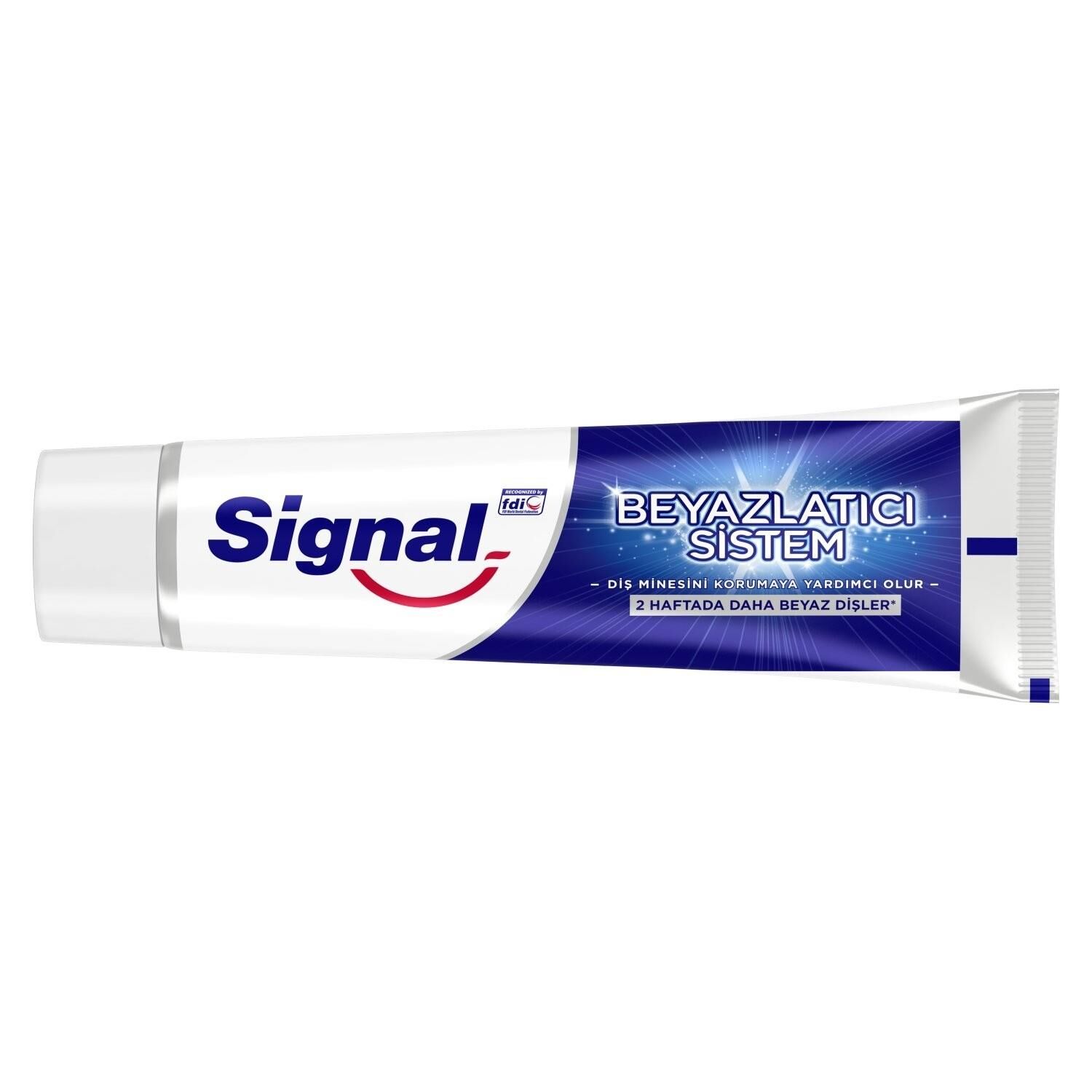 SİGNAL DİŞ MACUNU 75ML BEYAZLATICI SİSTEM