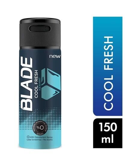 BLADE DEODORANT 150ML COOL FRESH