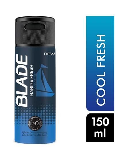 BLADE DEODORANT 150ML MARİNE FRESH