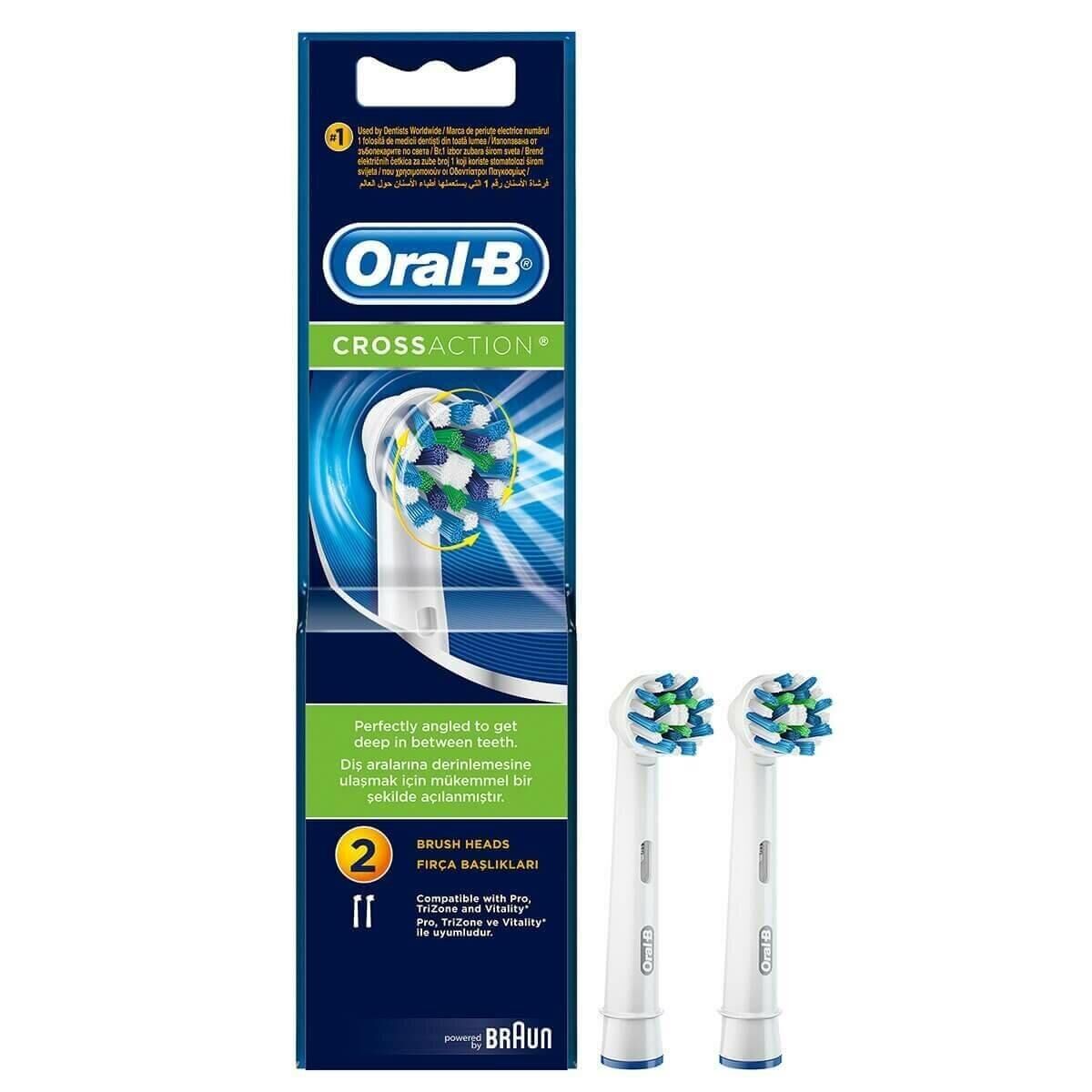 ORAL-B YEDEK BAŞLIK CROSS ACTİON