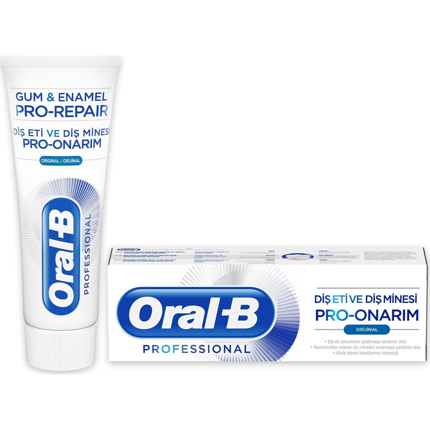 ORAL-B PRO ONARIM DİŞ ETİ VE MİNESİ ORJİNAL 75ML
