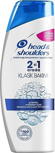 HEAD&SHOULDERS 250ML ŞP 2/1 KLASİK BAKIM
