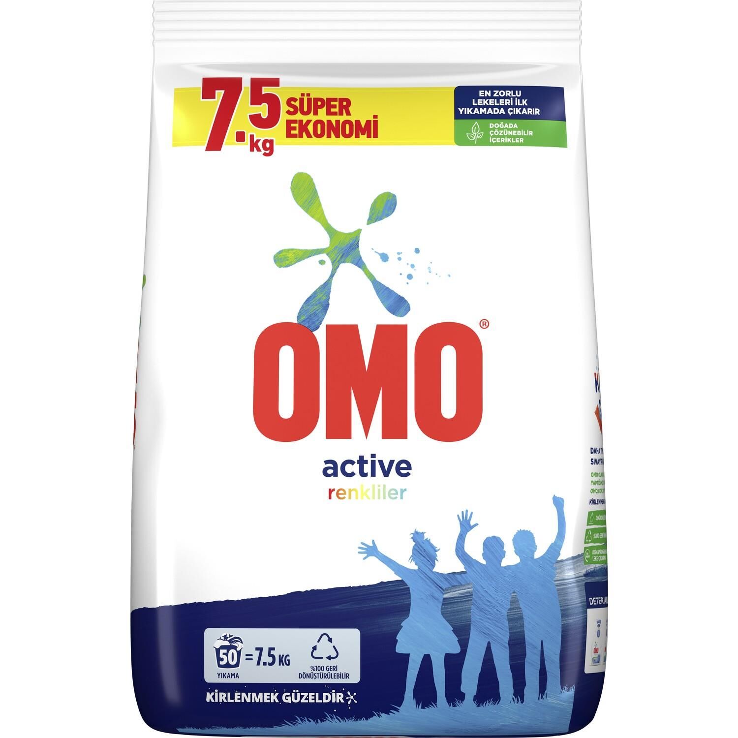 XOMO MATİK 7.5 KG ACTİVE RENKLİ & BEYAZ