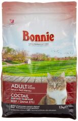 BONNIE CAT KITTEN 1,5KG YETİŞKİN KEDİ DANA ETLİ