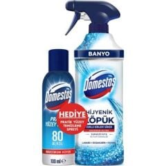 DOMESTOS 450ML KÖPÜK BANYO+100ML PRATİK YÜZEY SİPR