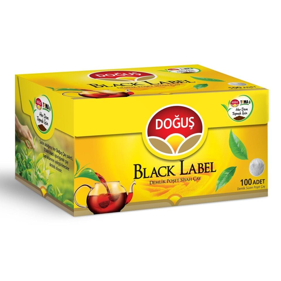 DOĞUŞ ÇAY BLACK DEMLİK 100LÜ