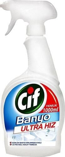 CİF SPREY ULTRA HIZ 1000ML  BANYO