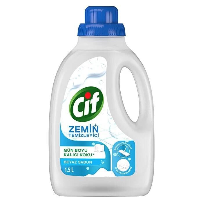 CİF ZEMİN TEMİZLEYİCİ 1500ML BEYAZ SABUN