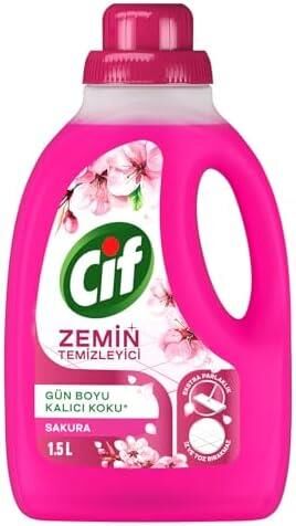 CİF ZEMİN TEMİZLEYİCİ 1500ML SAKURA