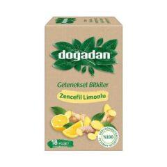 DOĞADAN BİTKİ  LİMONLU ZENCEFİL 18Lİ