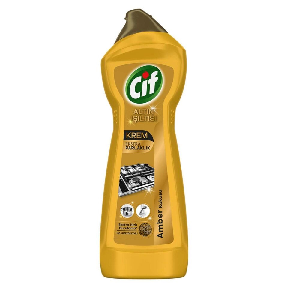 CİF KREM GOLD 750ML AMBER