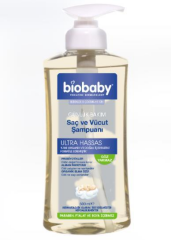 BİOBABY SAÇ VE VÜCUT ŞAMPUANI 500ML