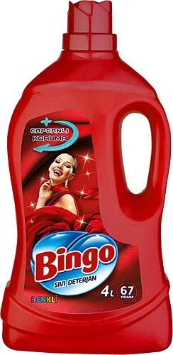 BİNGO MATİK SIVI 4LT RENKLİ