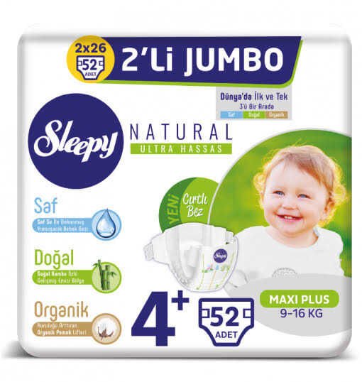 XSLEEPY CIRTLI JUMBO MAXİPLUS 52Lİ