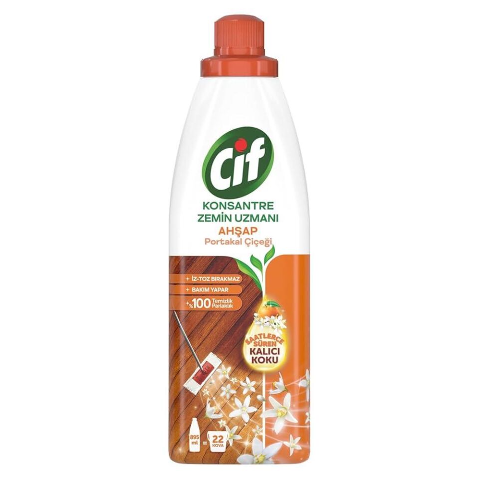 CİF KONSANTRE ZEMİN UZMANI AHŞAP 895ML PORT.ÇİÇEĞİ