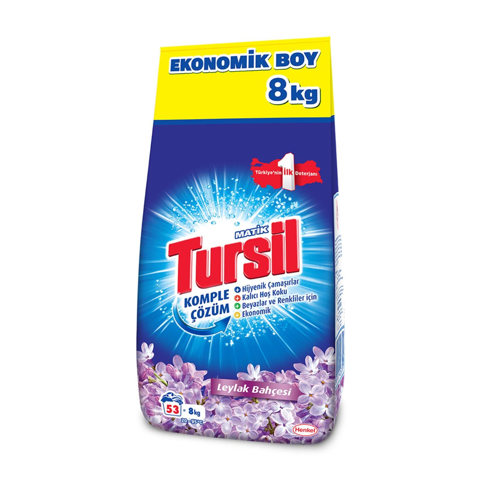TURSİL MATİK 8KG LEYLAK