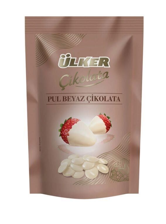 ÜLKER PUL ÇİKOLATA BEYAZ 120GR