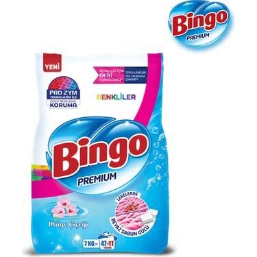BİNGO MATİK 8KG PREMİUM RENKLİLER