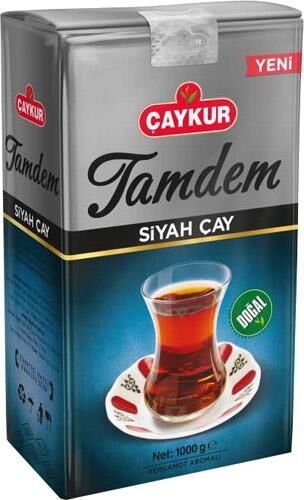 ÇAYKUR TAMDEM ÇAYI 1KG BERGAMOTLU