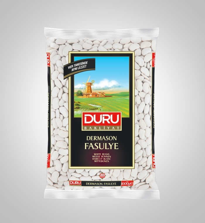 DURU KURU FASULYE 1KG DERMASON