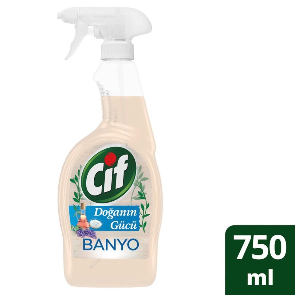 CİF DOĞANIN GÜCÜ BANYO SİRKE-KARBONAT 750ML