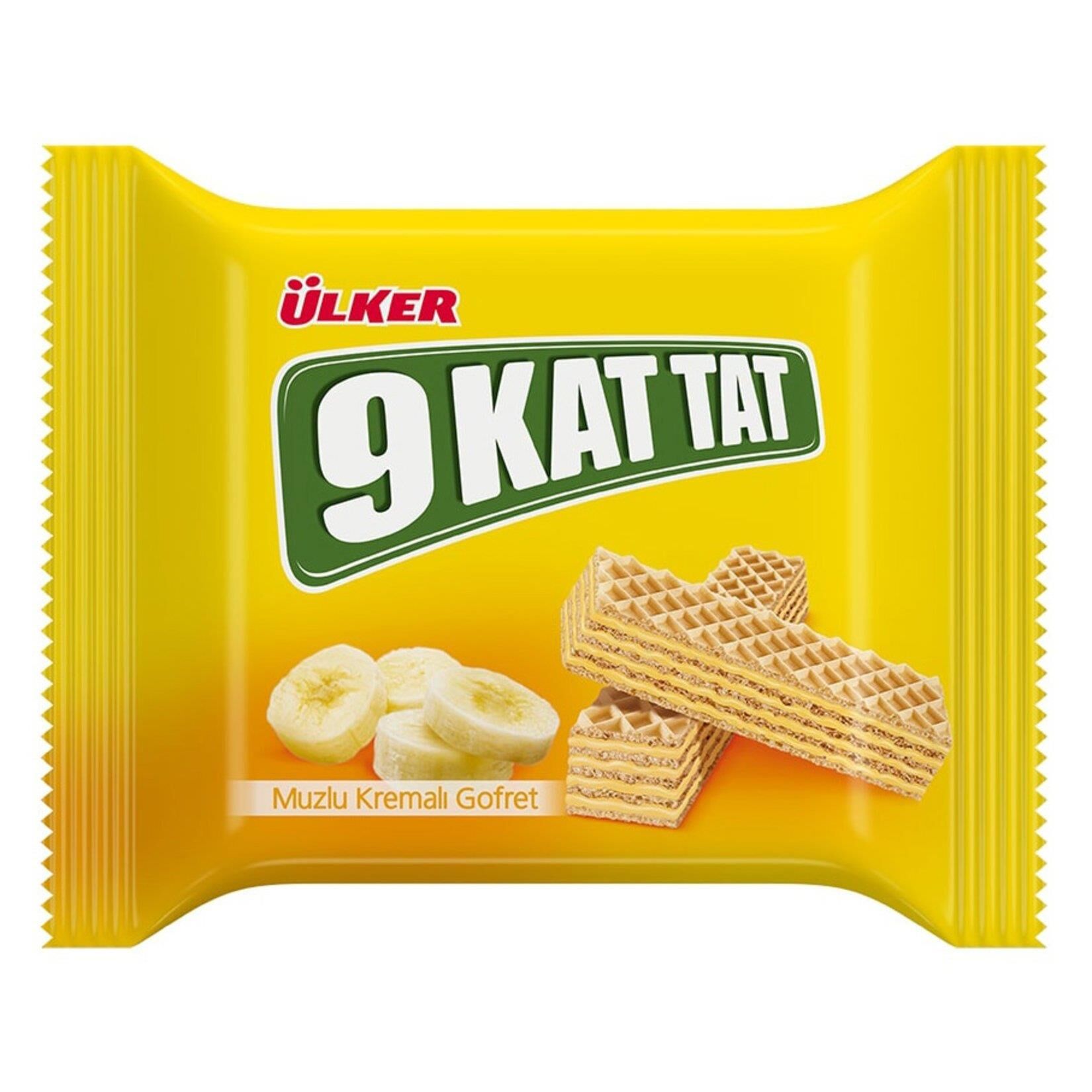 ÜLKER 9KAT TAT 39GR GOFRET MUZLU