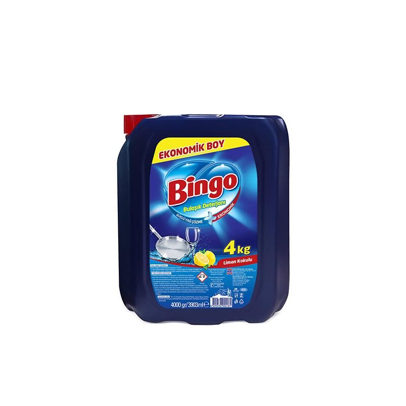 BİNGO BULAŞIK DETERJANI 4KG