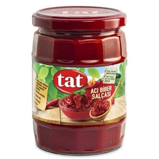TAT BİBER SALÇA CAM 550G ACI