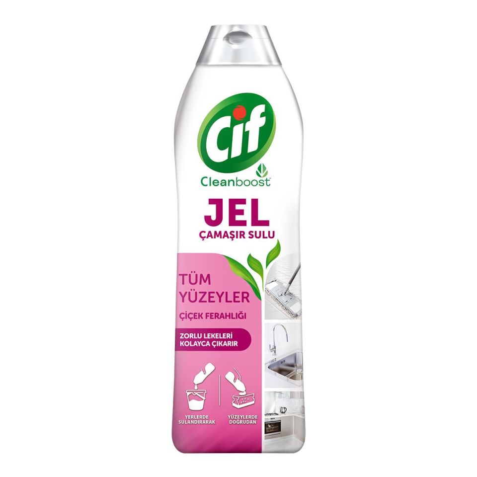 CİF TÜM YÜZEYLER 750ML JEL BAHAR+ÇİÇEK FERAHLIĞI