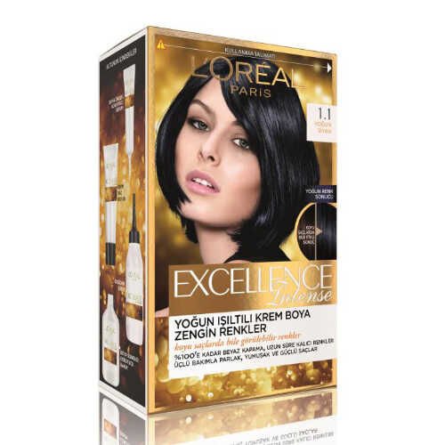 LOREAL SAÇ BOYASI  1.1 GECE MAVİSİ