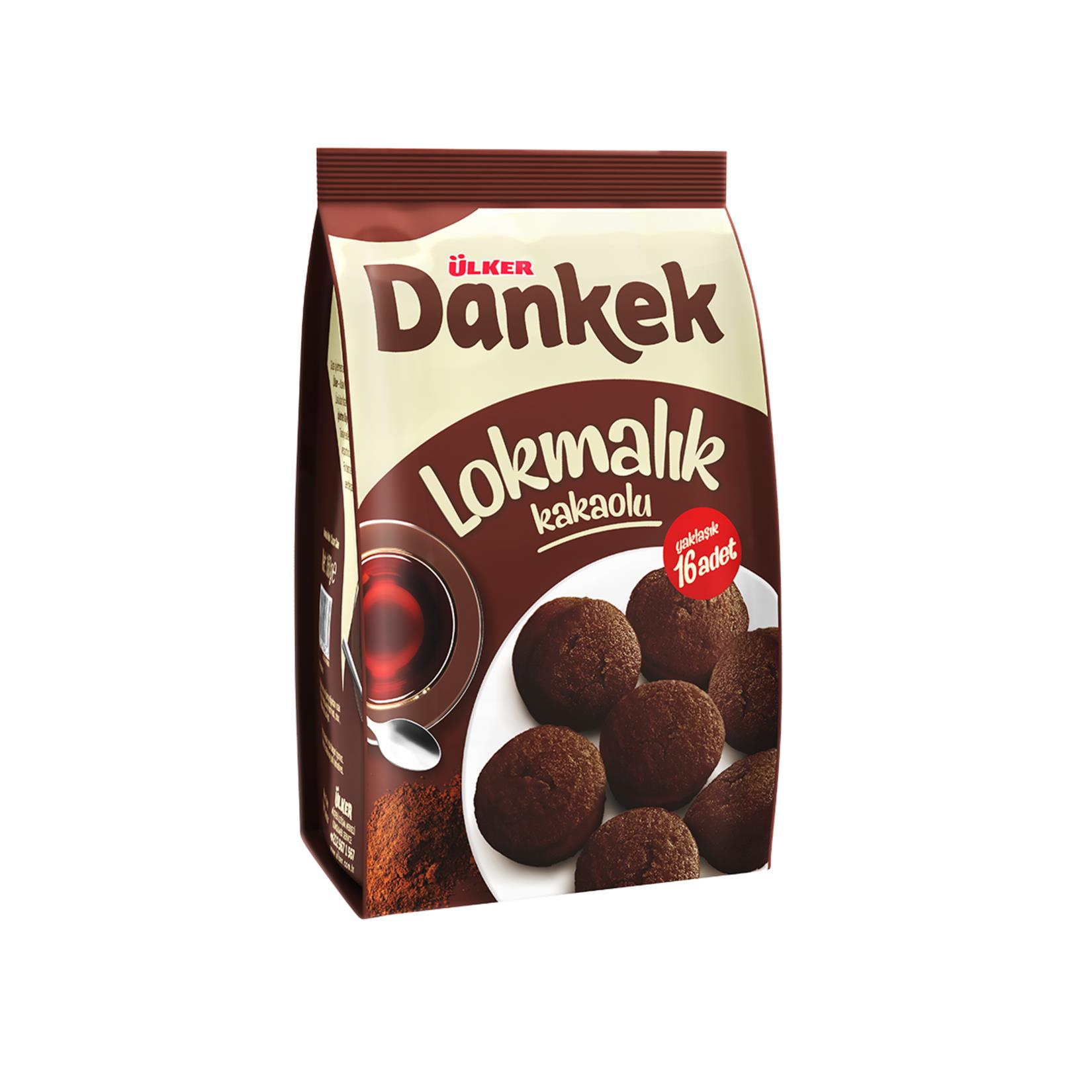 ÜLKER DANKEK LOKMALIK KAKAOLU 160GR