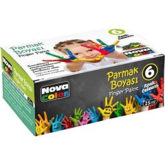 NOVA COLOR PARMAK BOYASI 6X25ML