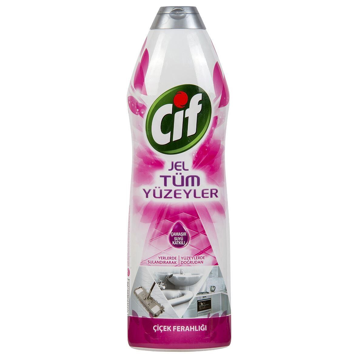 CİF TÜM YÜZEYLER 750ML JEL ÇİÇEK