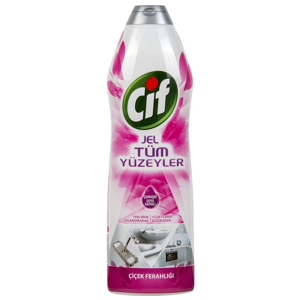 CİF TÜM YÜZEYLER 750ML JEL ÇİÇEK