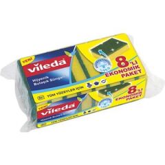 VİLEDA 8Lİ SÜNGER DÜZ