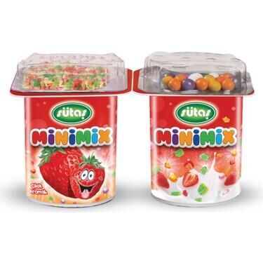 SÜTAŞ MİNİMİX ÇİLEK 2X85G
