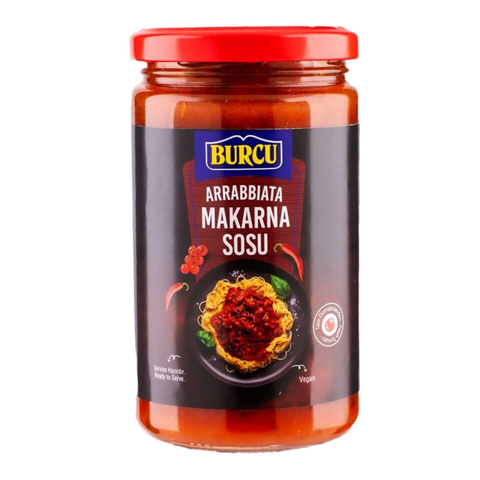 BURCU ARRABBIATA MAKARNA SOSU CAM 310GR