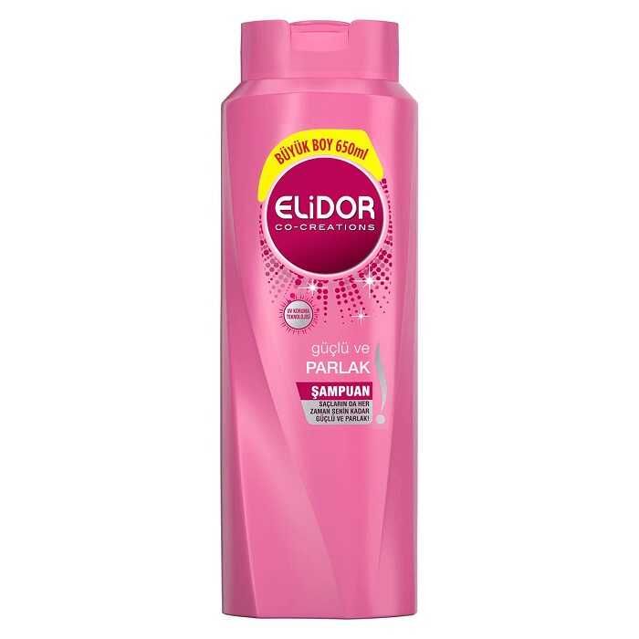 ELİDOR ŞAMPUAN 650ML GÜÇLÜ VE PARLAK
