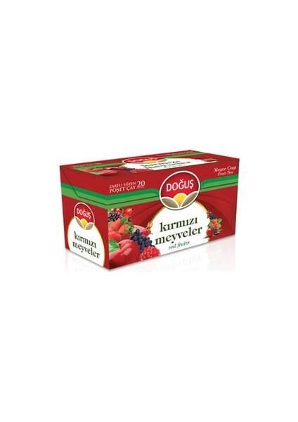 DOĞUŞ ÇAY BİTKİ ÇAYI KIRMIZI MEYVELER 20Lİ