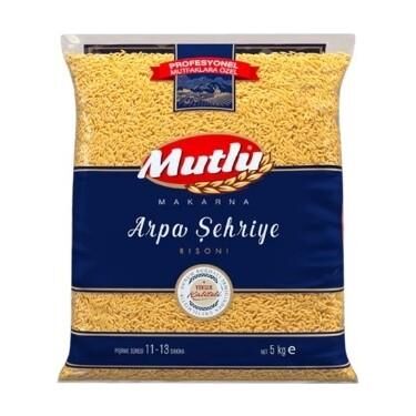 MUTLU MAKARNA ARPA ŞEHRİYE 5KG