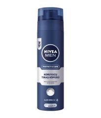 NİVEA TRAŞ KÖPÜK 200ML PROTECT&CARE KORUYUCU