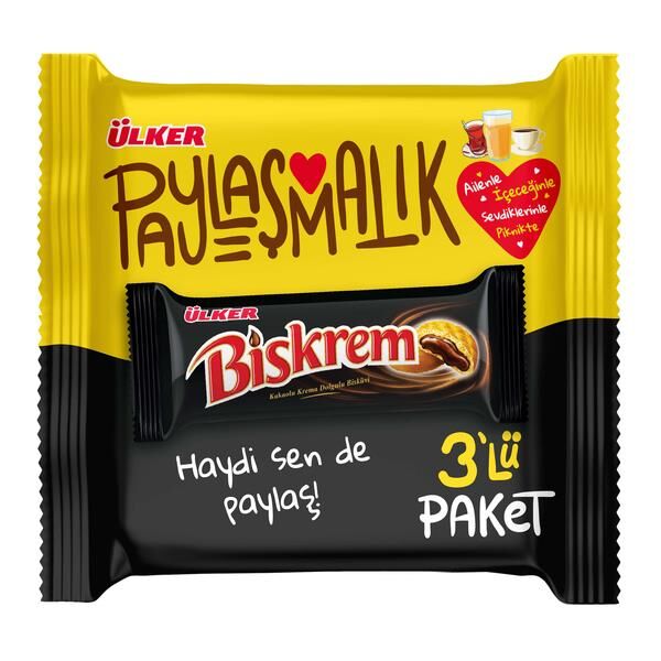 ÜLKER BİSKREM 3LÜ PAKET