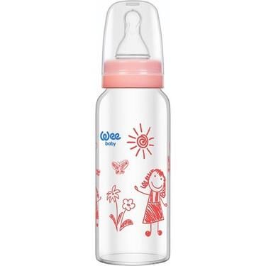WEE 771 ISIYA DAYANIKLI CAM BİB 180ML NO:1 (0-6AY)