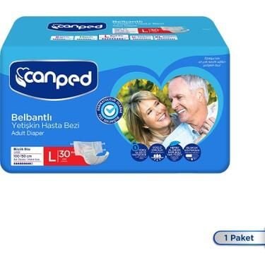 CANPED HASTA ALTI YETİŞKİN L 30LU