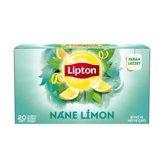 XLİPTON BİTKİ ÇAYI NANE LİMON 20Lİ
