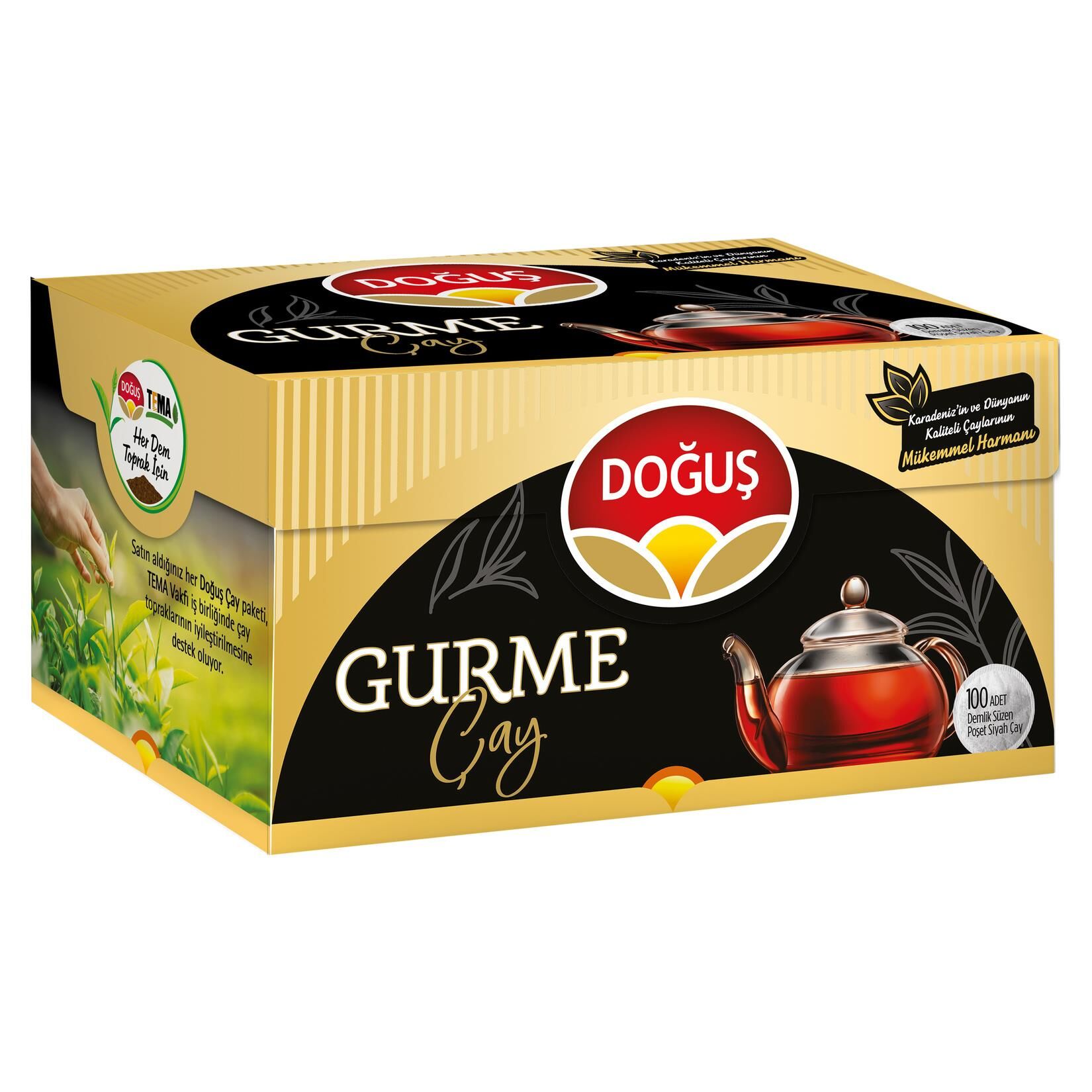 DOĞUŞ ÇAY GURME DEMLİK POŞET 100LÜ