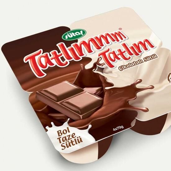 SÜTAŞ 4*60GR TATLIM ÇİK.SÜTLÜ
