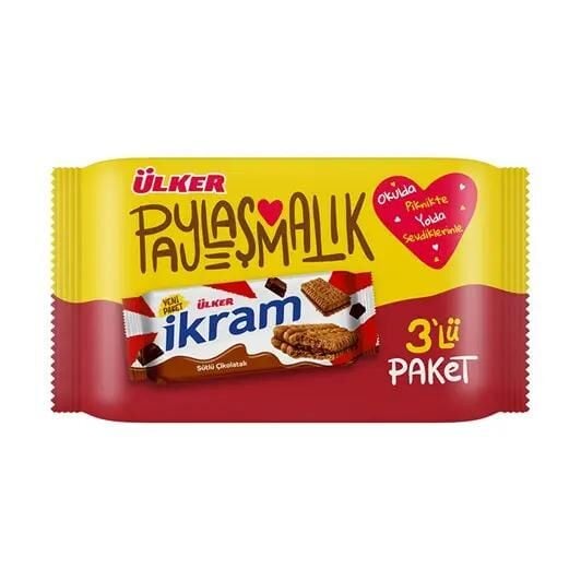 ÜLKER İKRAM 3LÜ ÇİKOLATALI